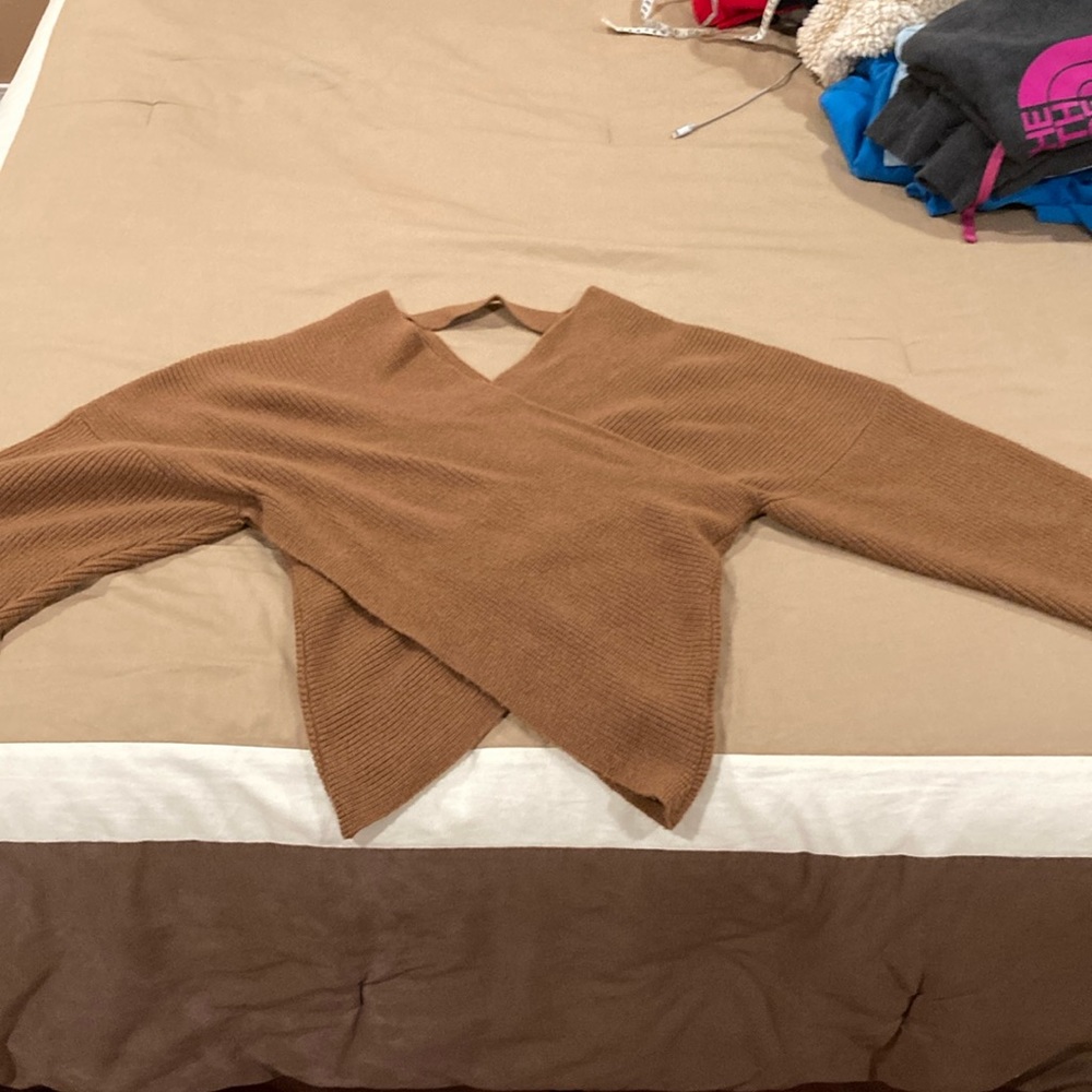 Brown sweater